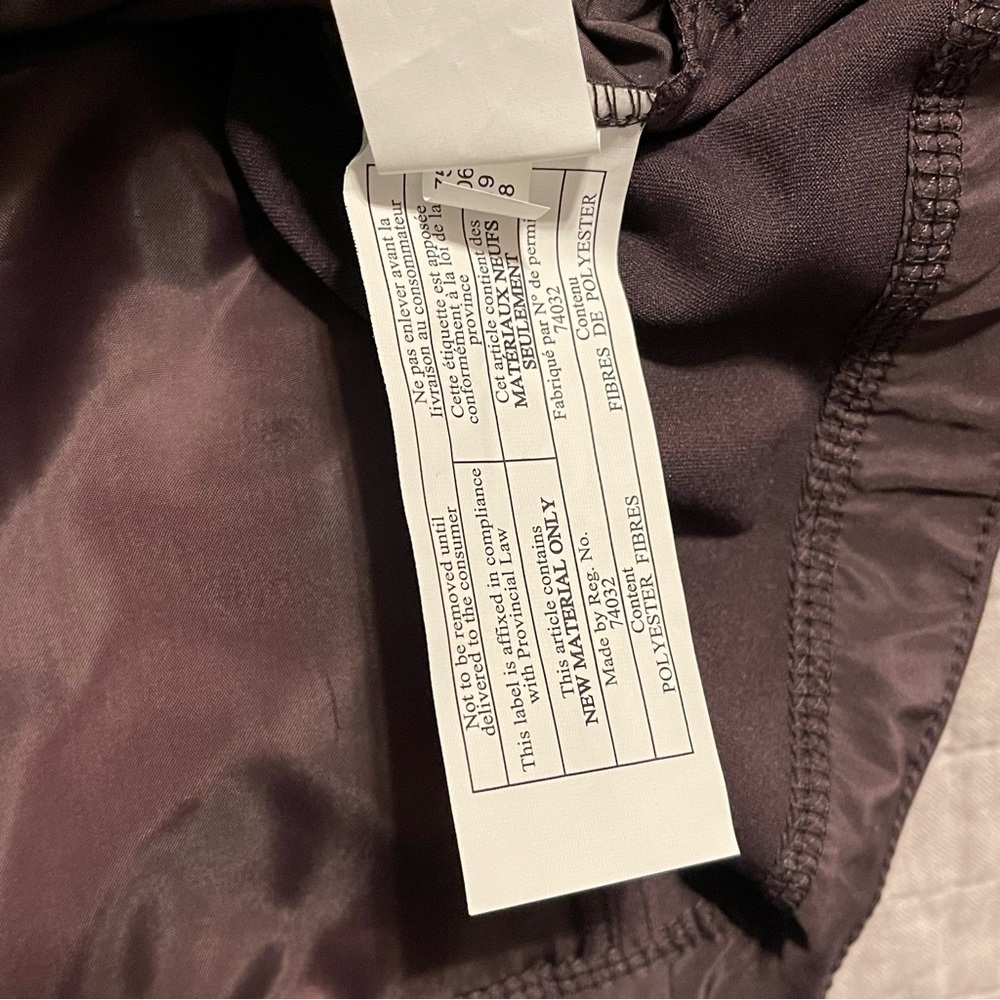 Maurices Women's Eggplant Purple Full-Zip Light Weight Quilted Puffer Vest XL - Picture 10 of 10